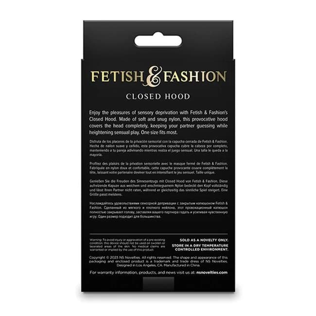 Fetish & Fantasy Closed Hood White - Image 2