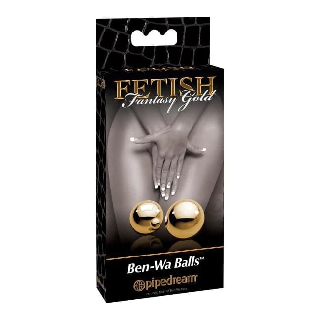 Fetish Fantasy Gold Ben Wa Balls - Image 1
