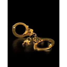 Fetish Fantasy Gold Metal Cuffs, image 3