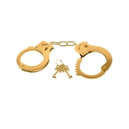 Fetish Fantasy Gold Metal Cuffs, image 4