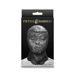 Fetish & Fantasy Lace Hood Black, image 2