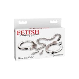 Fetish Fantasy Metal Leg Cuffs, image 1