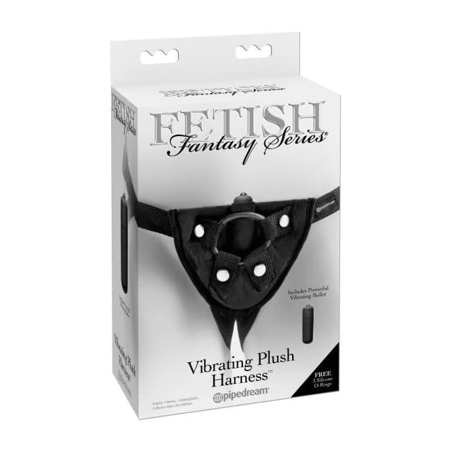 Fetish Fantasy Plush Harness Vibrating - Image 1