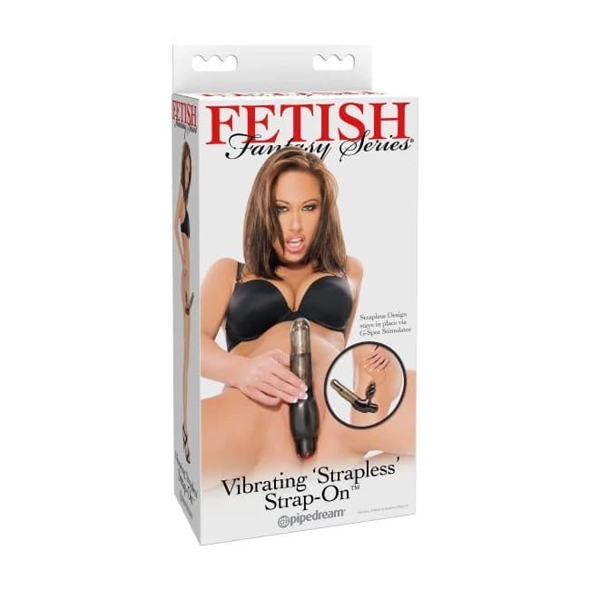 Fetish Fantasy Strapless Strap on Vibrating - Image 1
