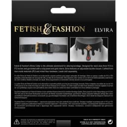 Fetish & Fashion Elvira Collar Black, image 2