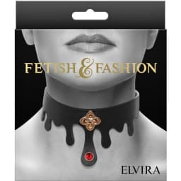Fetish & Fashion Elvira Collar Black, image 3