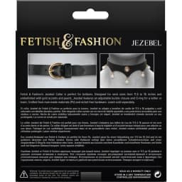 Fetish & Fashion Jezebel Collar Black - Image 2