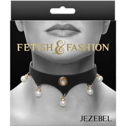 Fetish & Fashion Jezebel Collar Black - Image 3