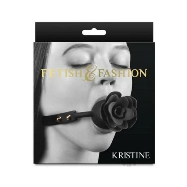 Fetish & Fashion Kristine Rose Gag Black - Image 1