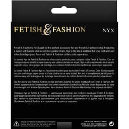 Fetish & Fashion Nyx Leash Black, image 2