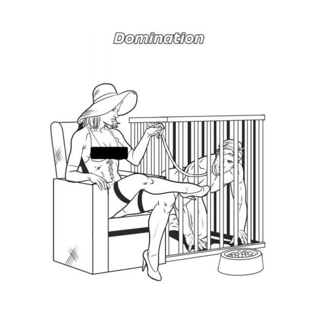 Fetishes Are Fun Coloring Book - Image 2
