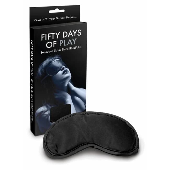 Fifty Days of Play Blindfold Black - Image 1