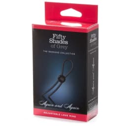 Fifty Shade Again & Again Adj. Love Ring, image 4