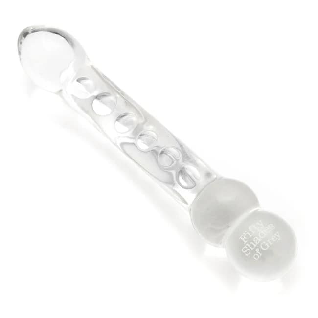 Fifty Shades Glass Massage Wand - Image 1