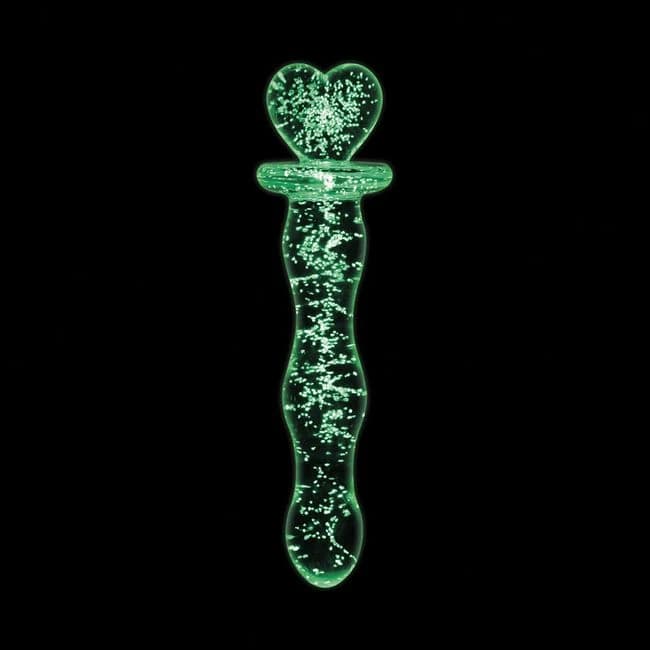 Firefly Glass Heart a Glow - Clear - Image 1