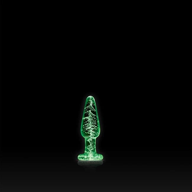 Firefly Glass Tapered Plug Small Clear - Image 1
