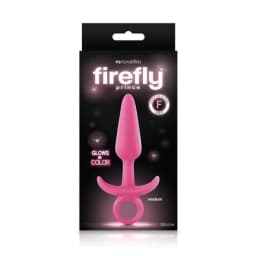 Firefly Prince Medium Pink Butt Plug, image 2