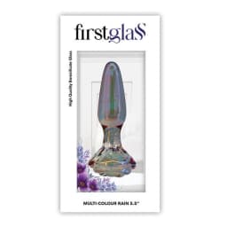 First Glass Rain Butt Plug, image 2