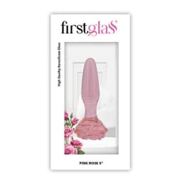 First Glass Rose Butt Plug, image 1
