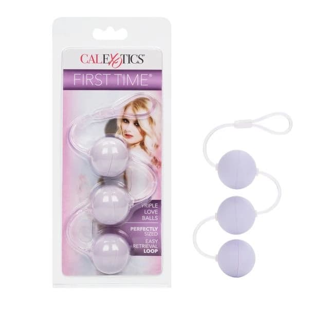First Time Luv Balls Triple Lover Purple - Image 1