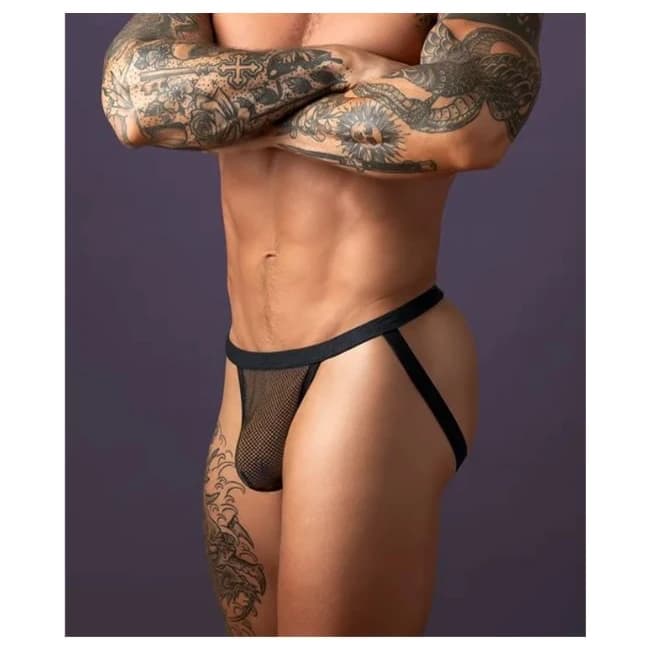 FISHNET 2.0 JOCK BLK L/X  - Image 1