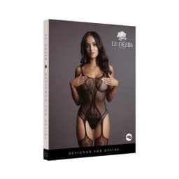 Fishnet and Lace Bodystocking, image 3