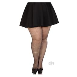 Fishnet Crystal Tights Rhines, image 2
