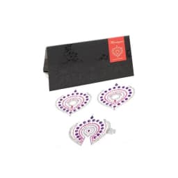 Flamboyant Skin Body Jewelry Pink Purple, image 3