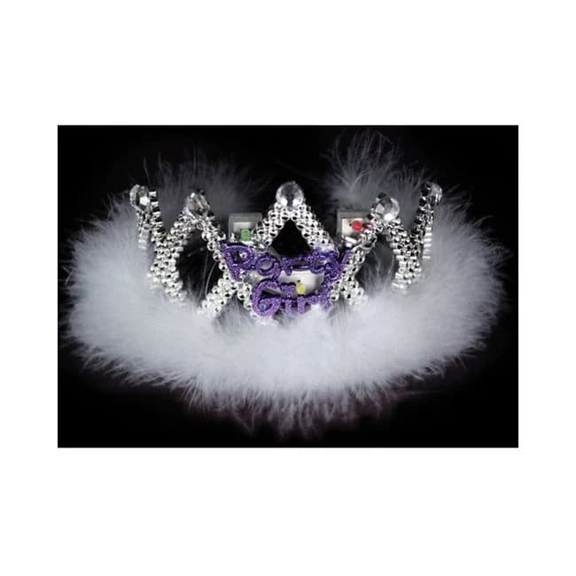 Flashing Party Girl Tiara - Image 1