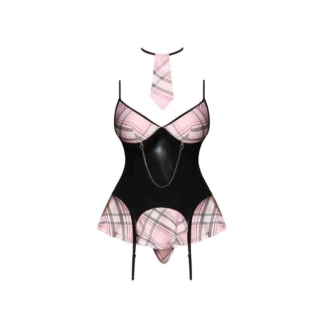 Flirty Freshman Pink Plaid L/xl (cheap Thrills) - Image 1