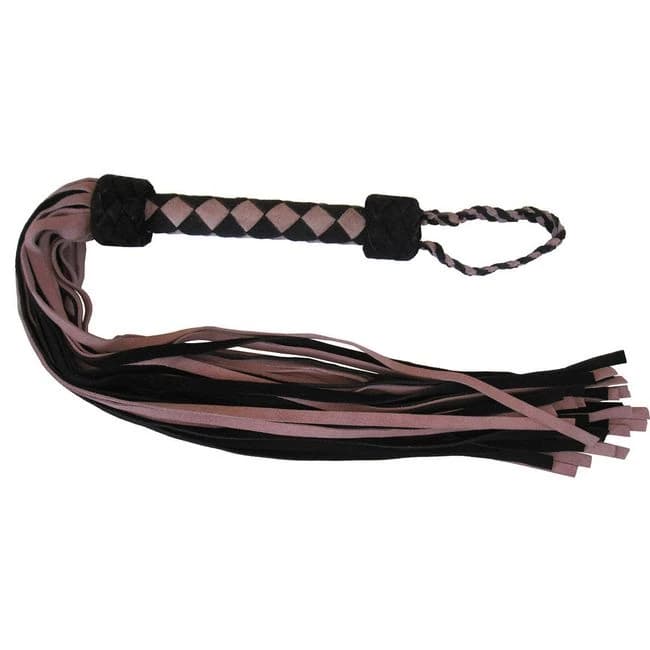 Flog Her in Pink/black Suede - Image 1