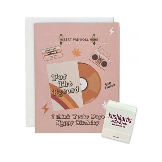 For the Record Greeting Card W/matchbook - Image 1