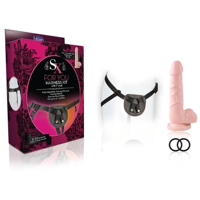 For Your Harness Kit W/7in Cock - Image 1