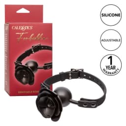 Forbidden Removable Rose Gag - Image 6
