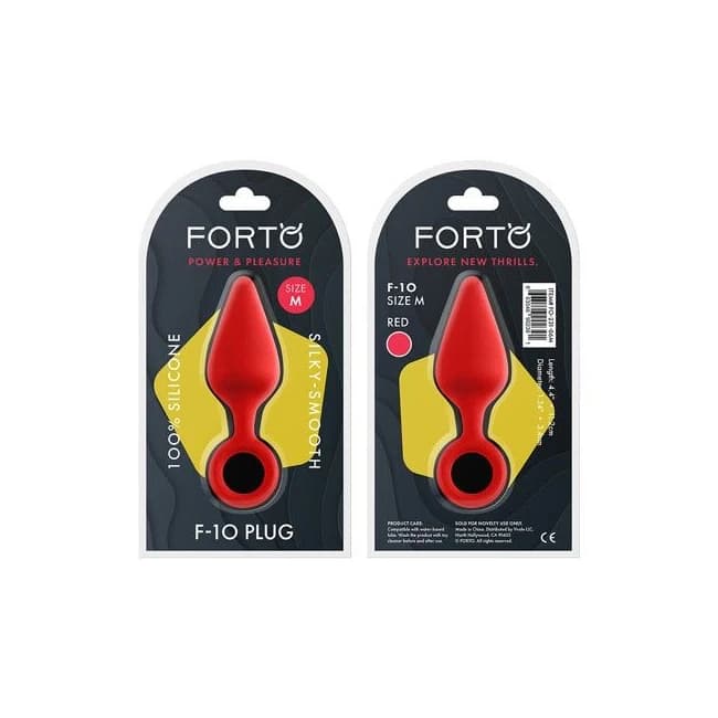 Forto F-10 Plug/pull Ring Red Medium - Image 1
