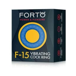 Forto F-15: Silicone Vibrating Cock Ring, image 1