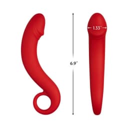 Forto F-19: Silicone Curve Prostate Plug, image 2