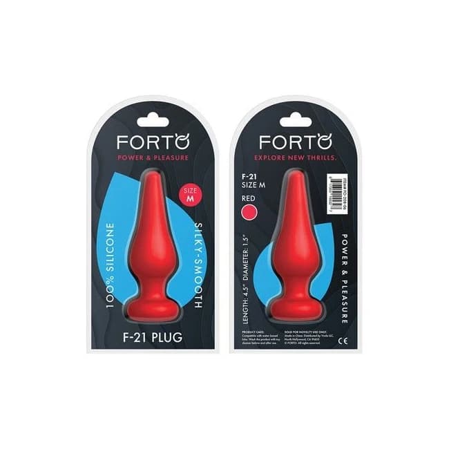 Forto F-21 Teardrop Red Medium - Image 1