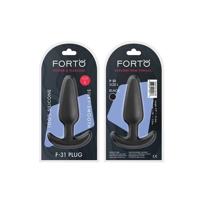 Forto F-31 Plug Black Large - Image 1