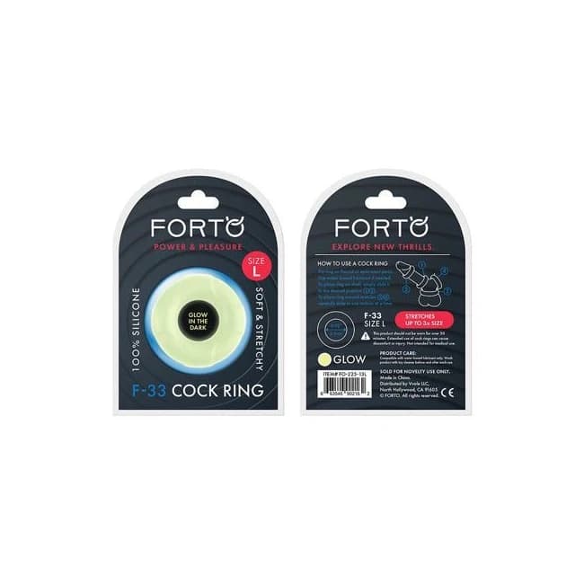 Forto F-33 C-ring 25mm Glow Large - Image 1