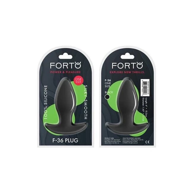 Forto F-36 T-plug Black - Image 1
