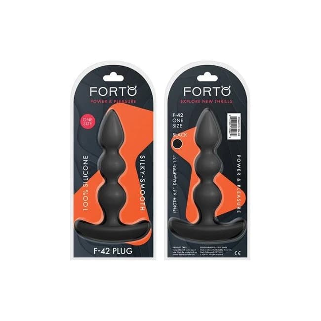 Forto F-42 Plug - One Size Black - Image 1