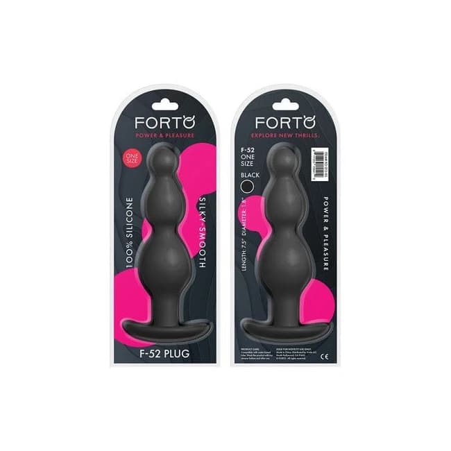 Forto F-52 Cone Beads Black - Image 1