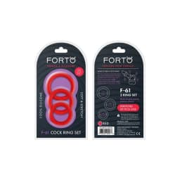 Forto F-61 C-Ring 3pc Set, image 1