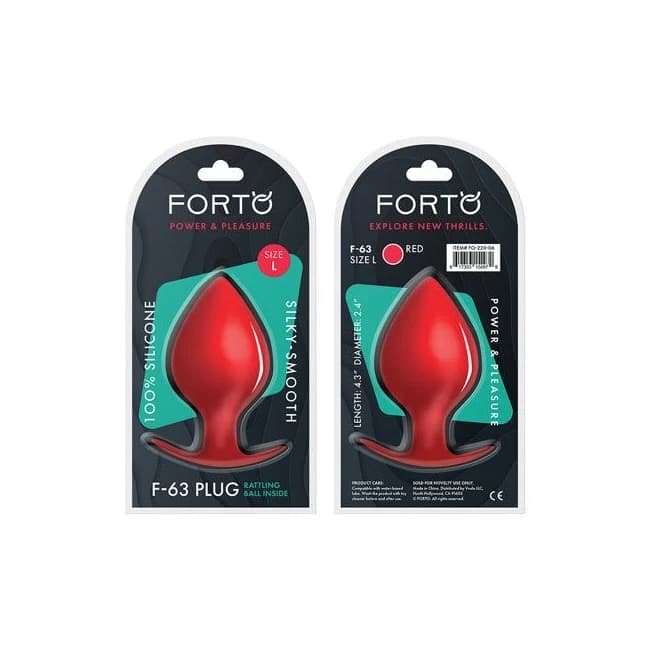 Forto F-63 Rattler Spade Red Large - Image 1