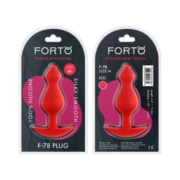 Forto F-78: Pointee 100% Silicone Plug, image 3