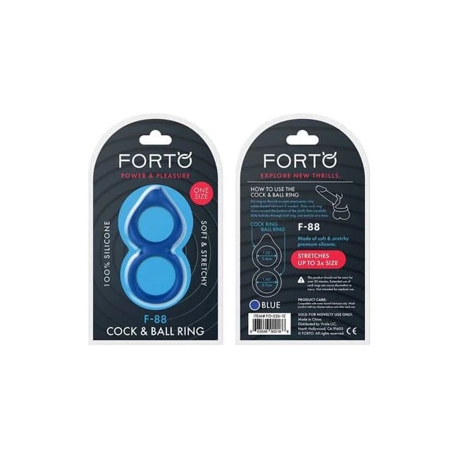Forto F-88 Double C-ring Blue - Image 1