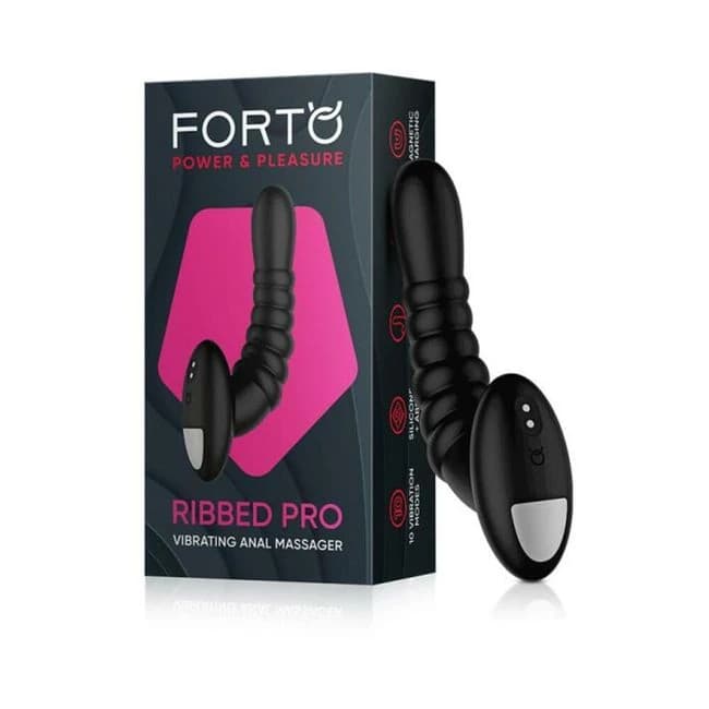 Forto Ribbed Pro Vibrating Massager - Image 1