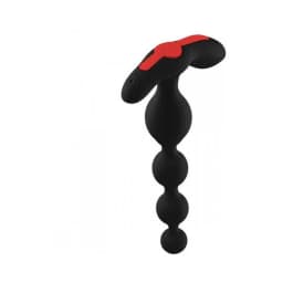 Forto Vibrating Anal Beads Black, image 2
