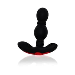 Forto Vibrating Anal Plug Black, image 1